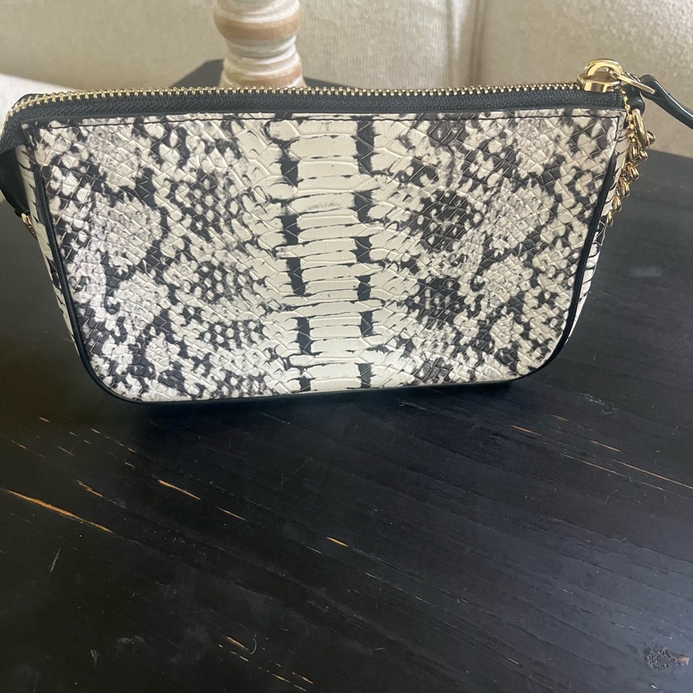 Never Used Coach Nolita Wristlet. Snake Embroidered Leather - Picture 3 of 8